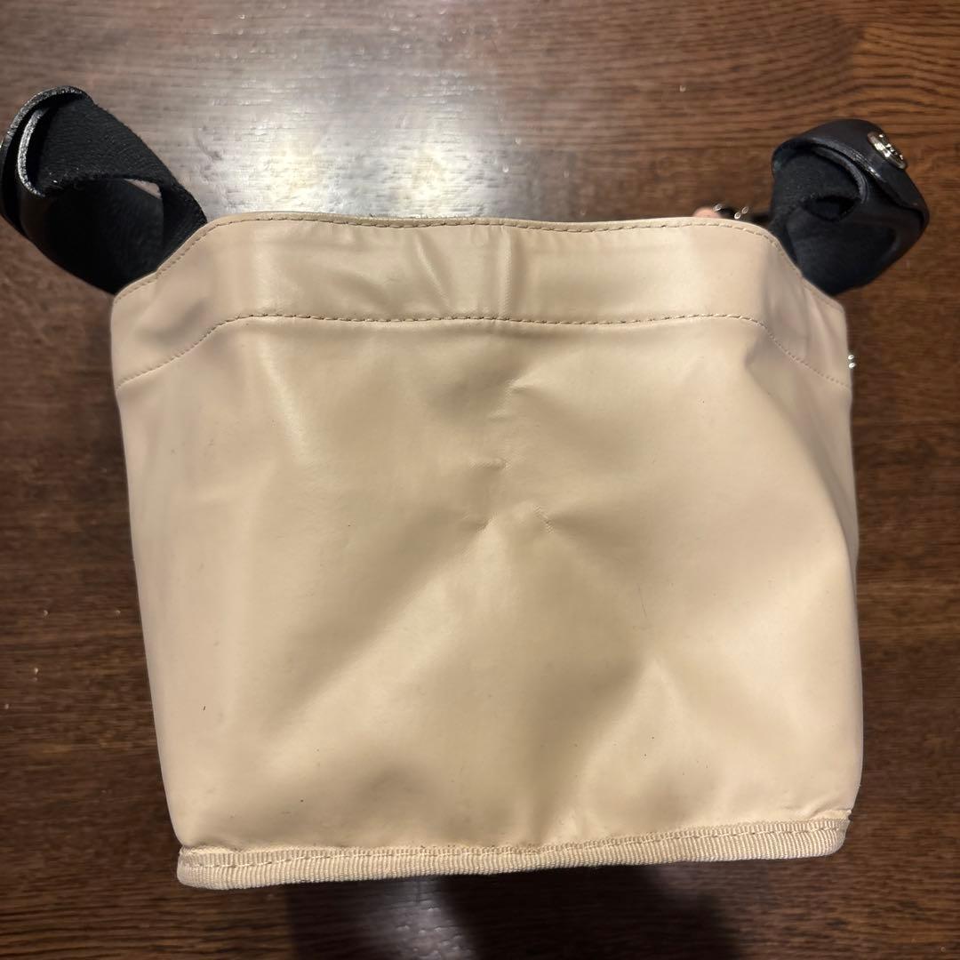 エルベシャプリエパンサーブラン×ノワール×ドラジェ　ドラジェストラップ