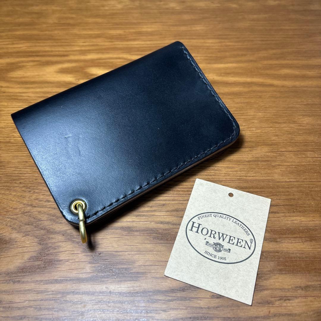 トラッカーウォレット クロムエクセル　二つ折り　ミドルウォレット　茶芯