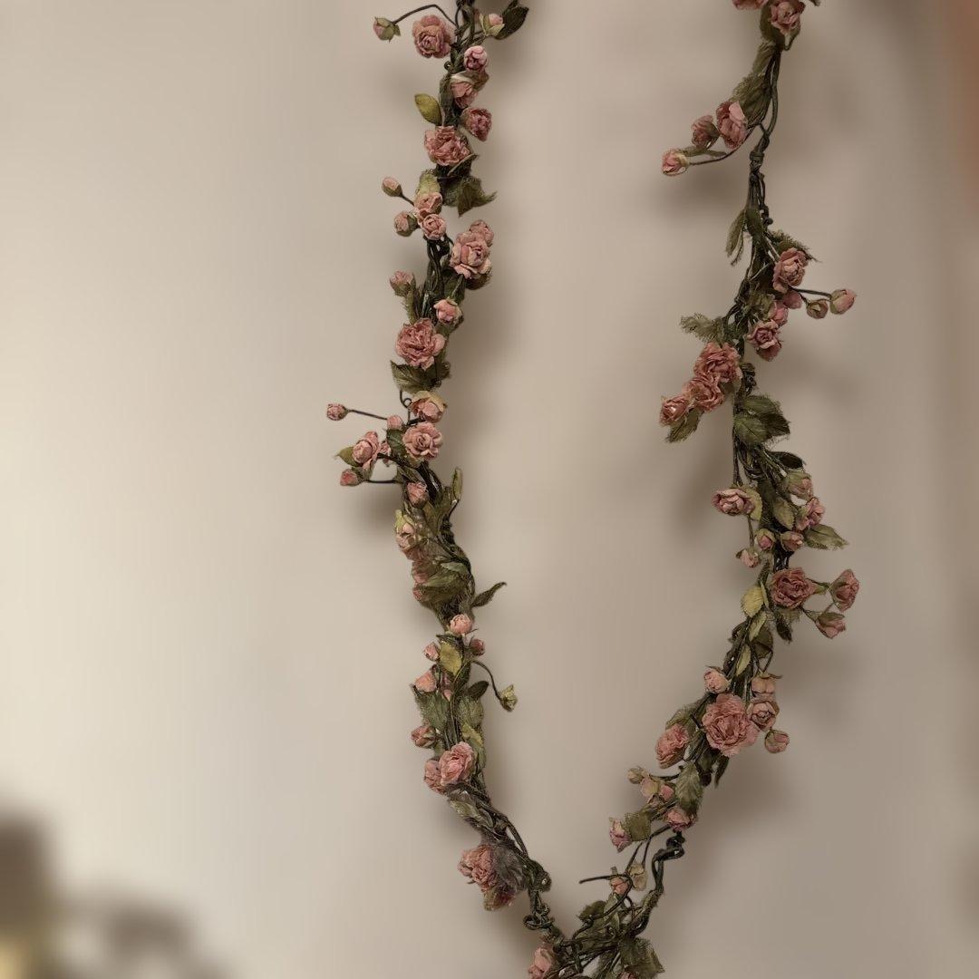 ハンドメイド布花　小さいな薔薇