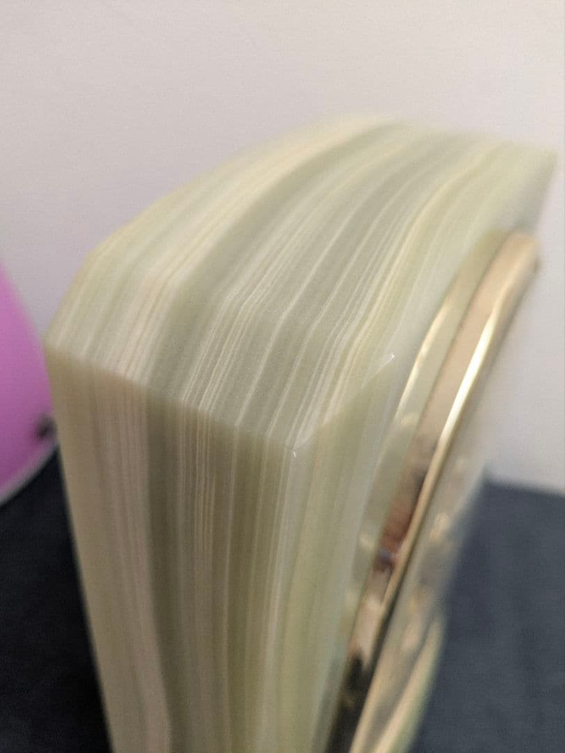 SEIKO アーチ型振り子置時計 グリーン