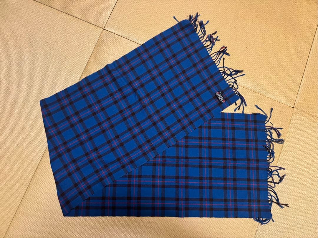 AFFAマフラー エリオットタータン チェック　undercover 藤原ヒロシ