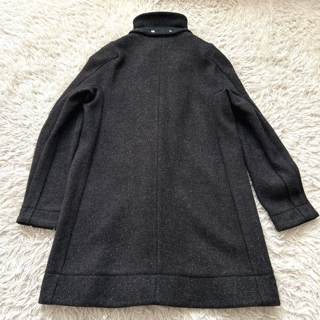 MARNI マルニ　ダブルカラー ウールツイードデザインコート 38