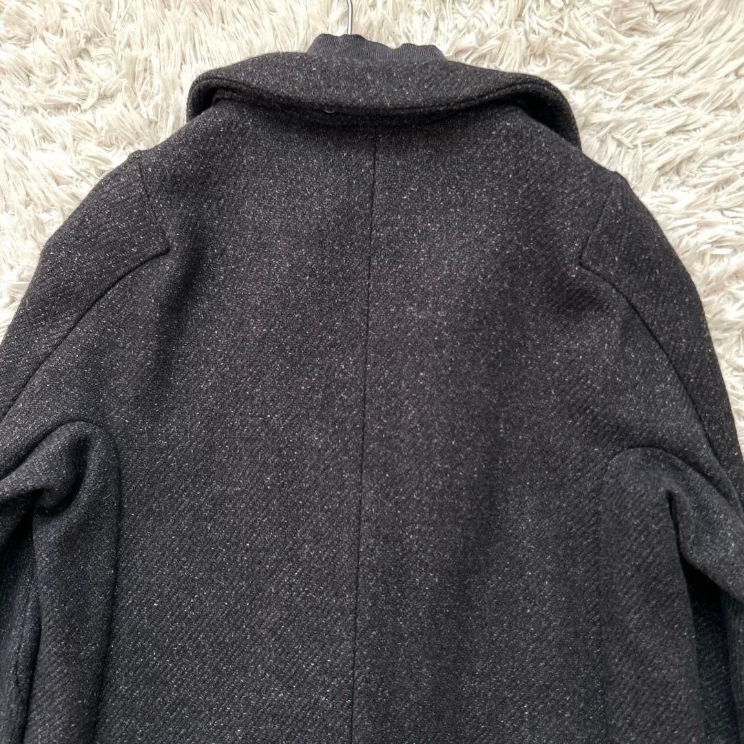 MARNI マルニ　ダブルカラー ウールツイードデザインコート 38