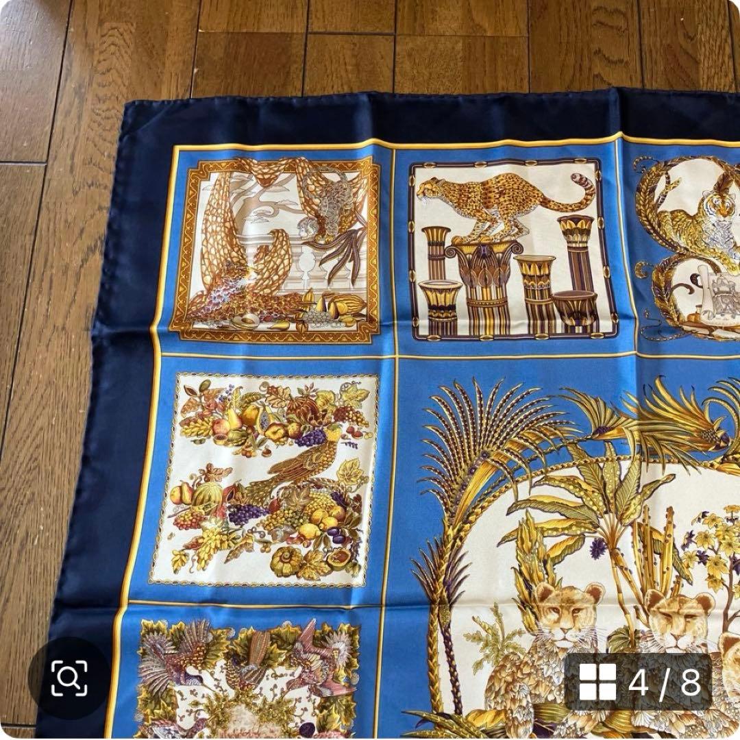 綺麗♡SalvatoreFerragam サルヴァドーレフェラガモ豹柄スカーフ