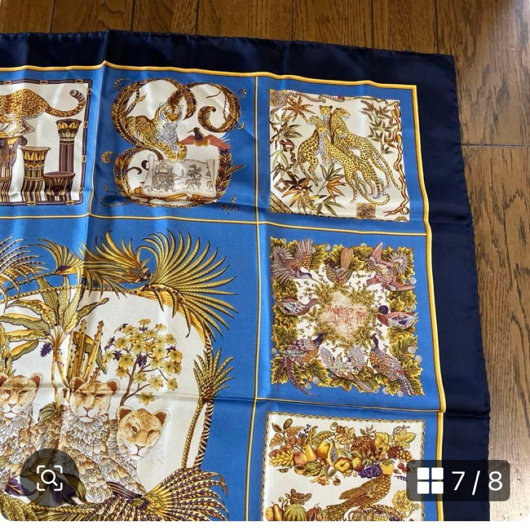 綺麗♡SalvatoreFerragam サルヴァドーレフェラガモ豹柄スカーフ