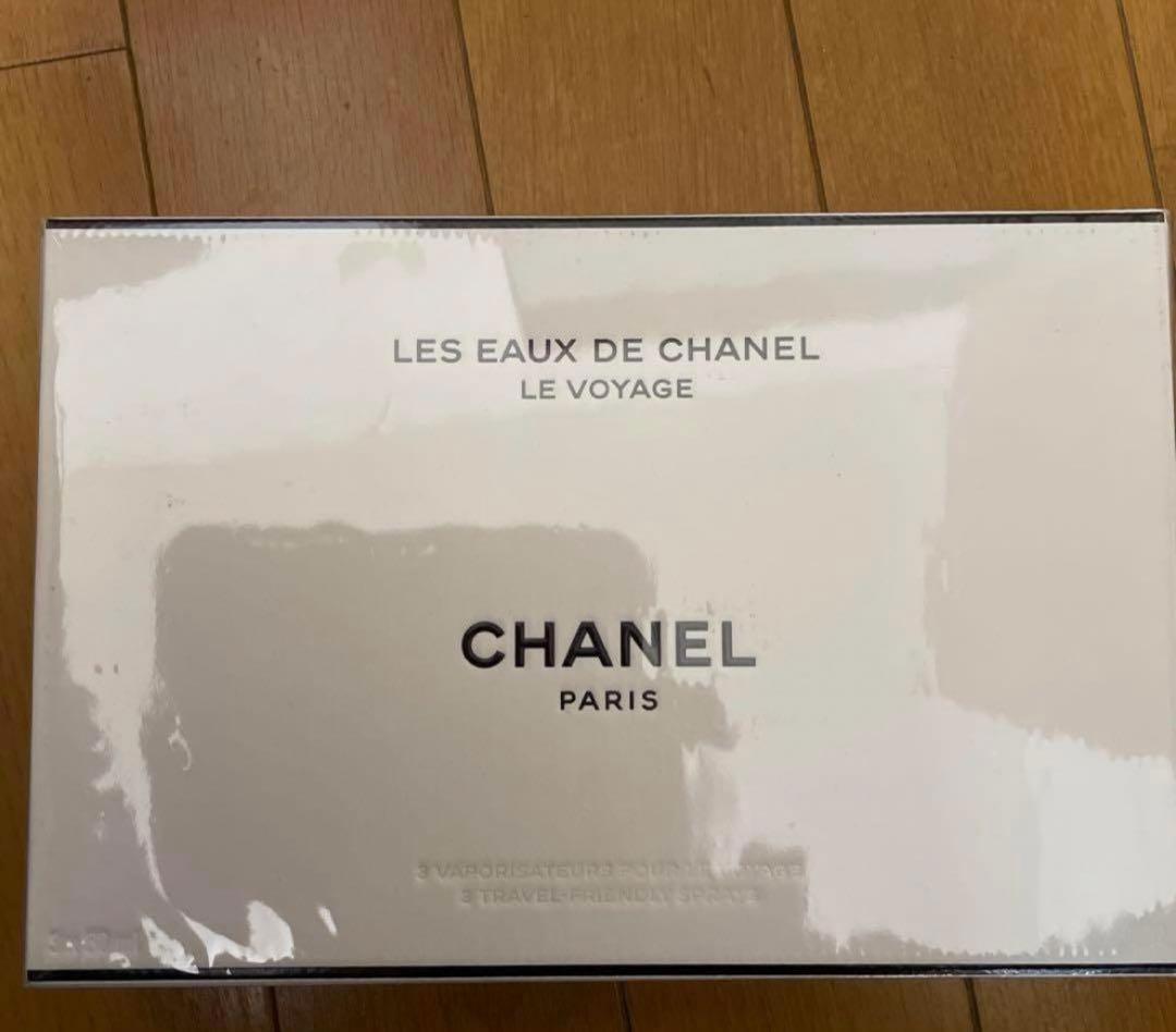 CHANEL LES EAUX DE CHANEL LE VOYAGE 3本