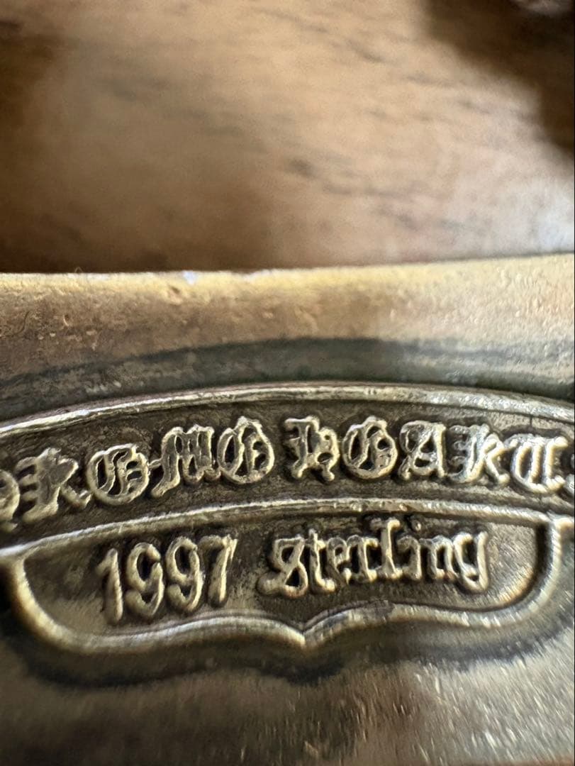 クロムハーツ フローラルクロス IDブレスレット