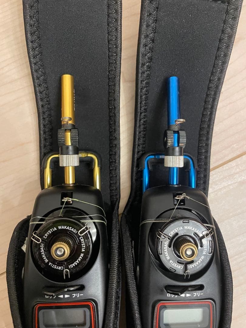 わかさぎ電動リールCrystia-CR III 【動作良好】