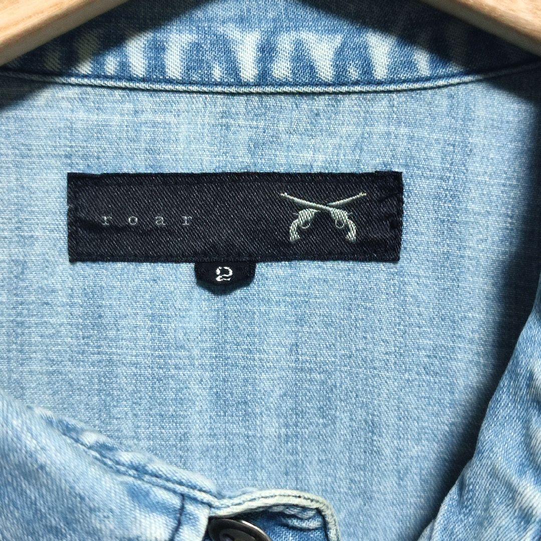Roar デニムシャツ
