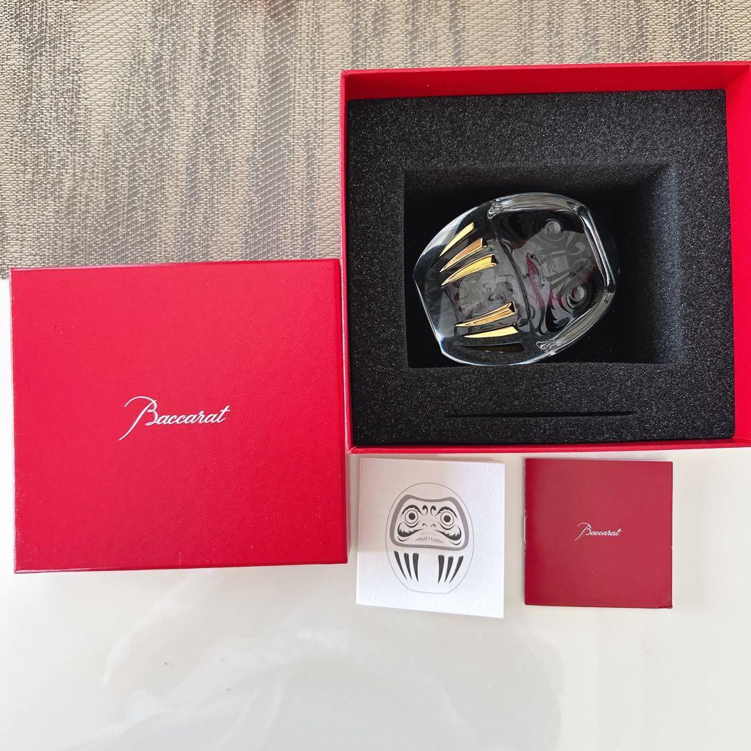 【新品・未使用】バカラ だるま　クリスタル