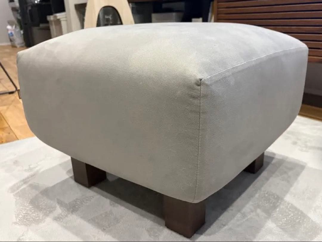 NOYES オットマン スツール グレー