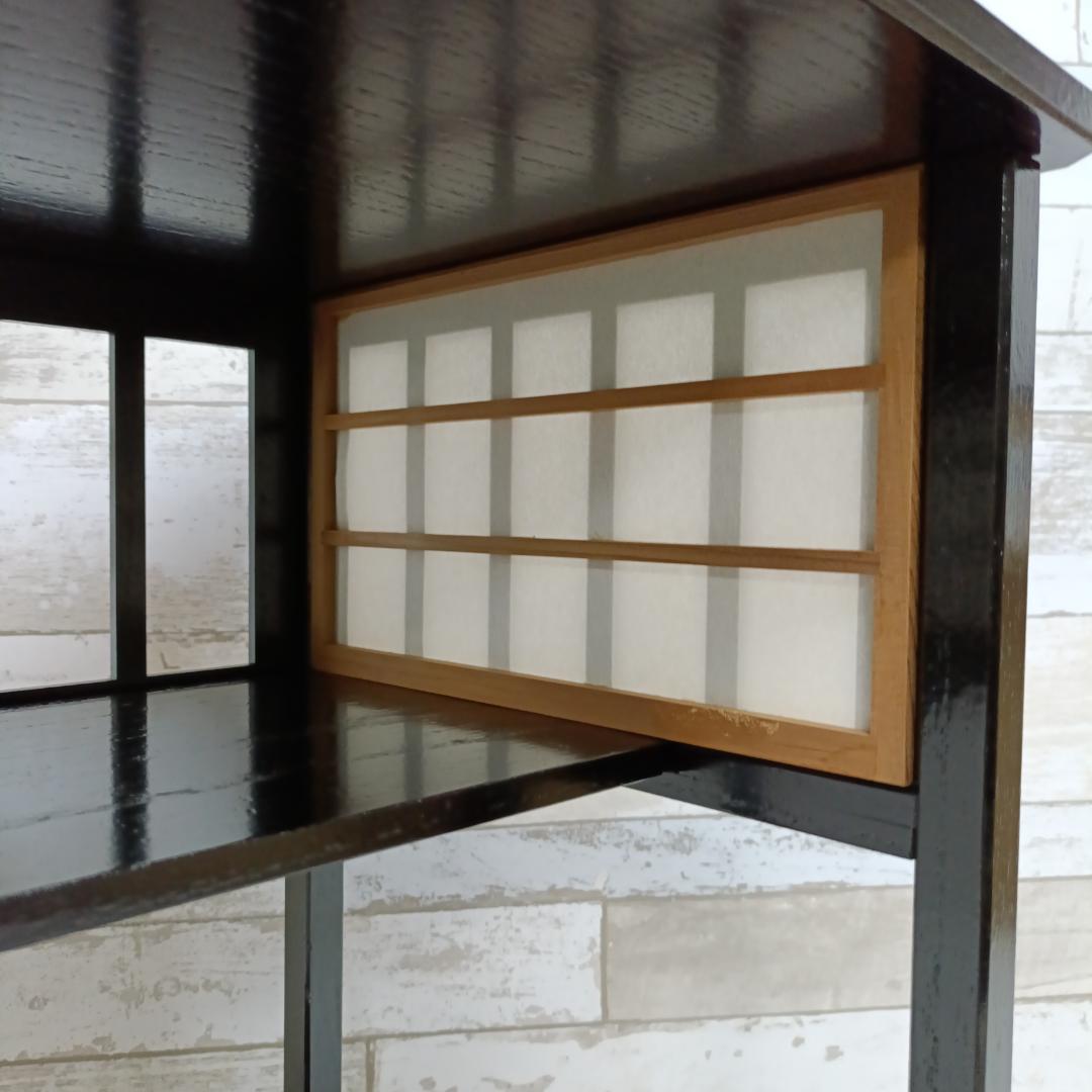 L104 即中斎好写 好日棚 東斎作 東斉 茶棚 茶道 組立式 共箱付 茶道具