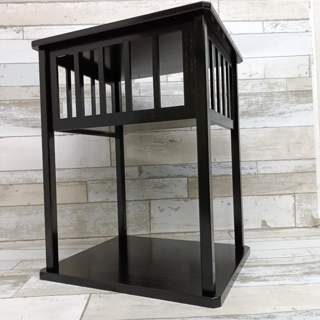 L104 即中斎好写 好日棚 東斎作 東斉 茶棚 茶道 組立式 共箱付 茶道具