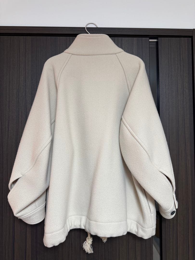 HYKE DOUBLE FACE DUFFLE JACKET クリーニング済 2