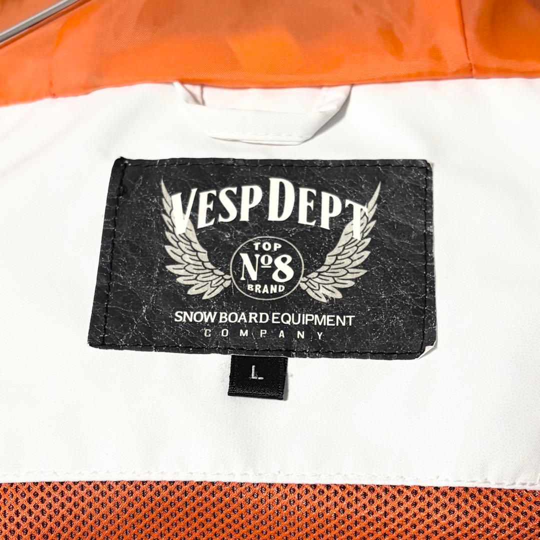 【良品】VESP スノーボード Lサイズ ナイロンジャケット パスケース付き
