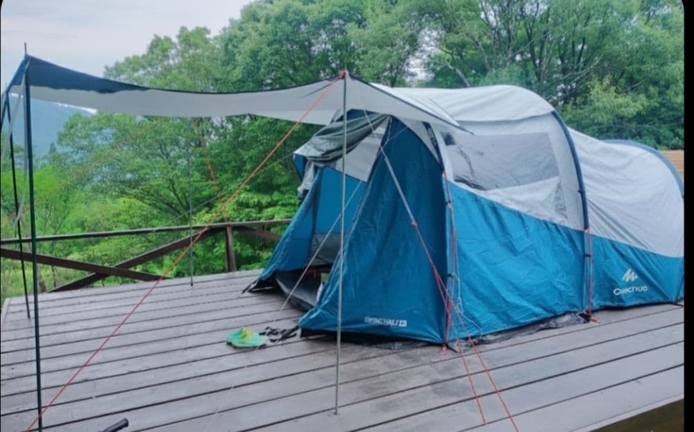 QUECHUA　ケシュア　ツールームテントARPENAZFAMILY4.1