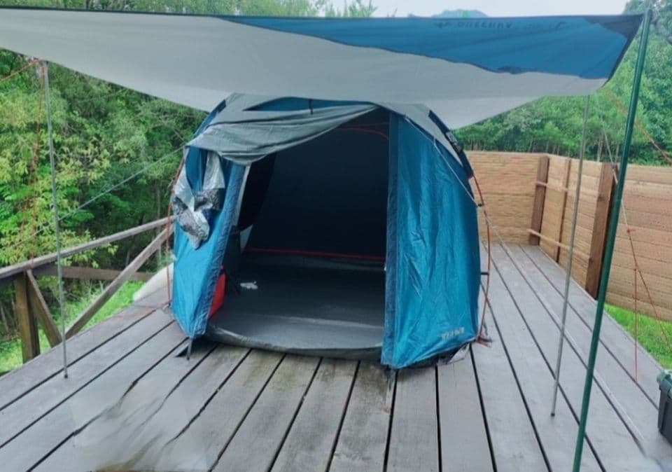 QUECHUA　ケシュア　ツールームテントARPENAZFAMILY4.1