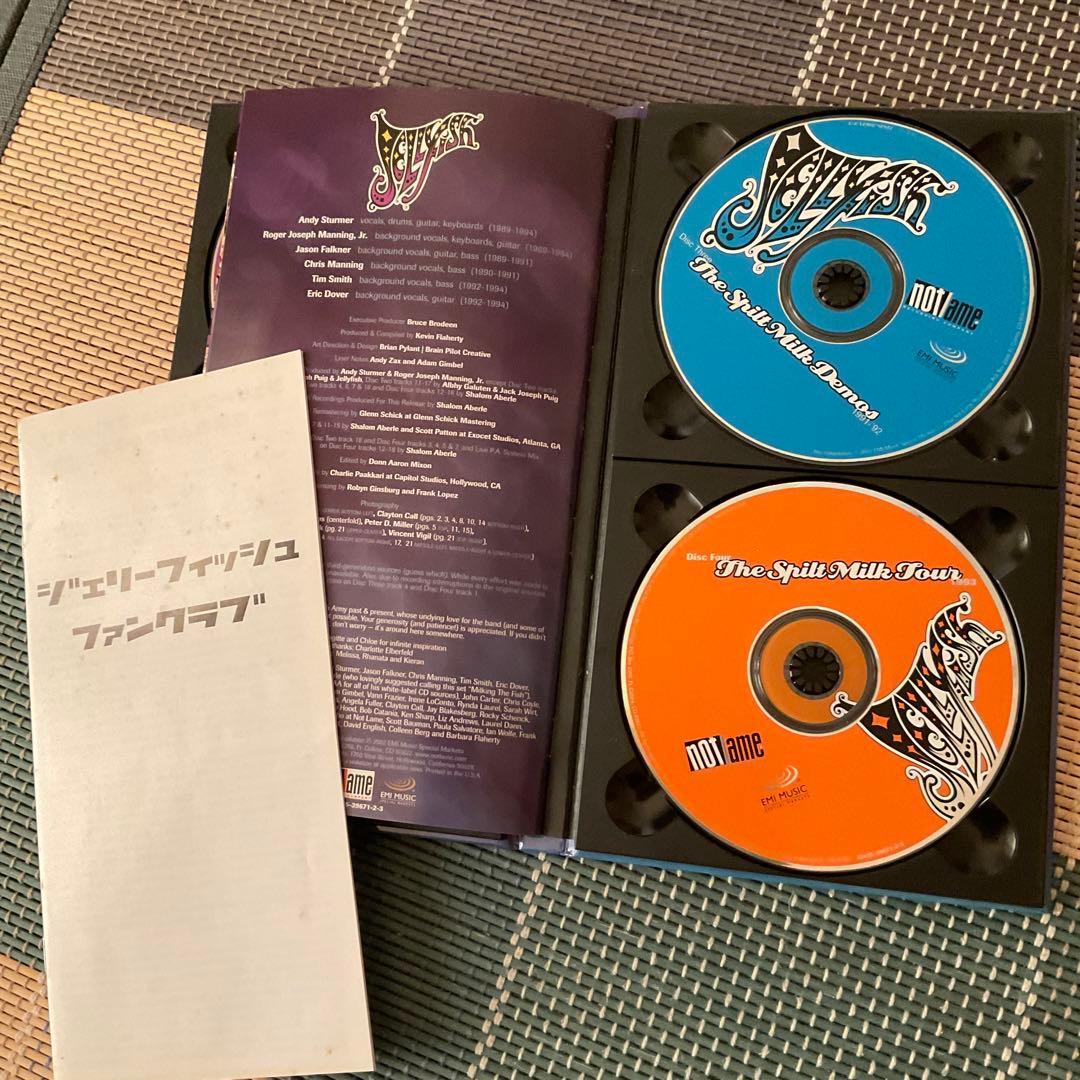 貴重盤　Jellyfish Fan Club box 日本盤4枚組