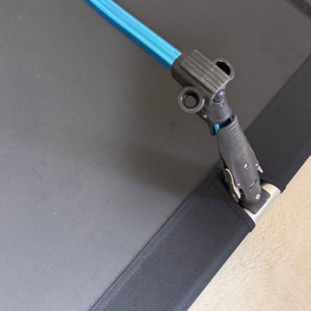 美品Helinox Cot Oneヘリノックスコットワンコンバーチブル　ブラック