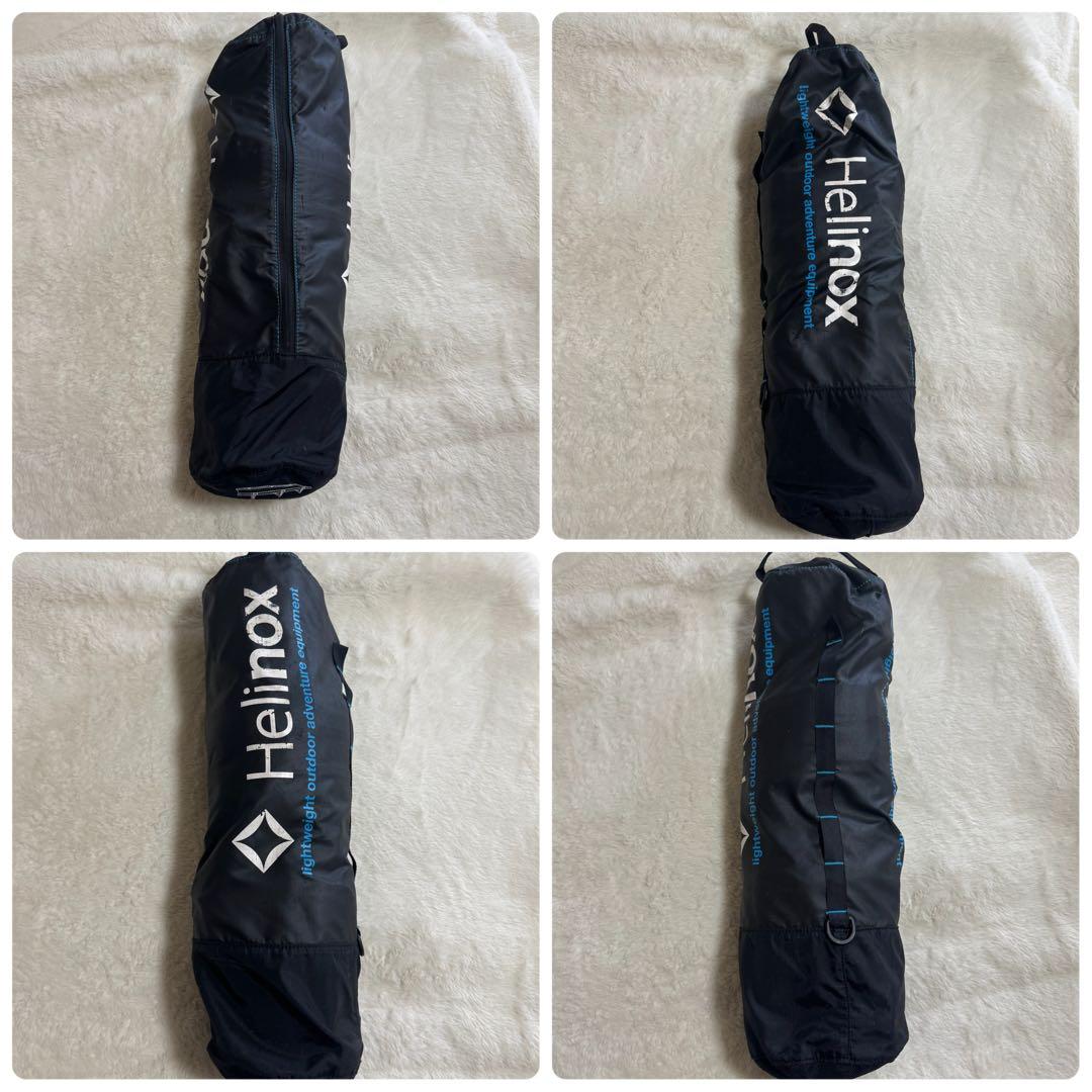 美品Helinox Cot Oneヘリノックスコットワンコンバーチブル　ブラック