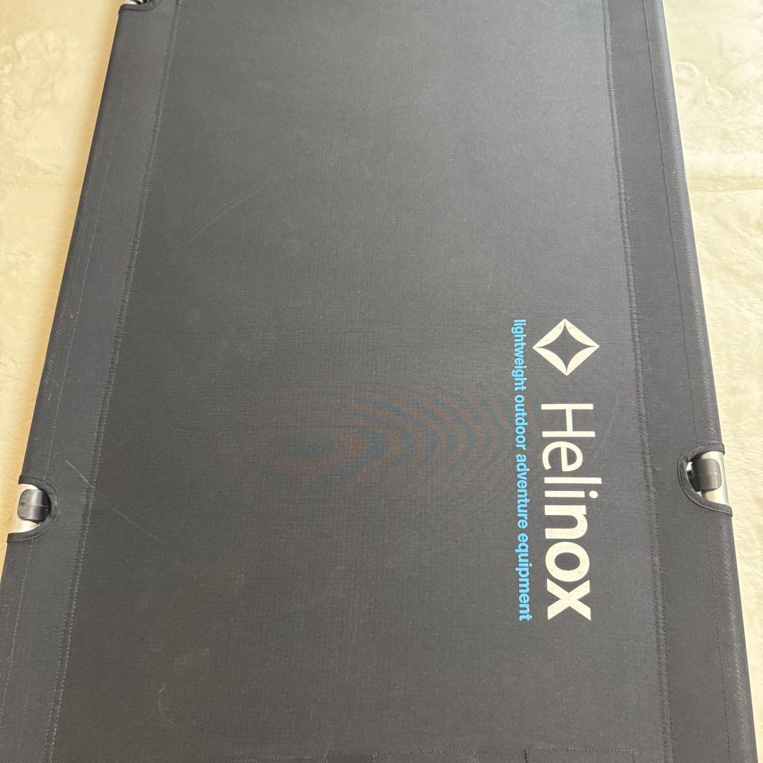 美品Helinox Cot Oneヘリノックスコットワンコンバーチブル　ブラック