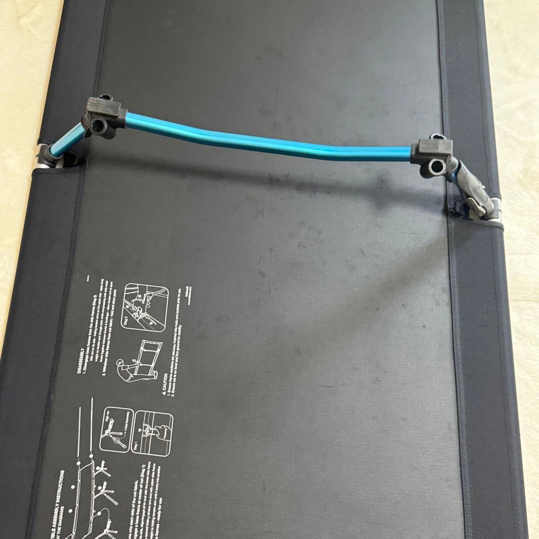 美品Helinox Cot Oneヘリノックスコットワンコンバーチブル　ブラック