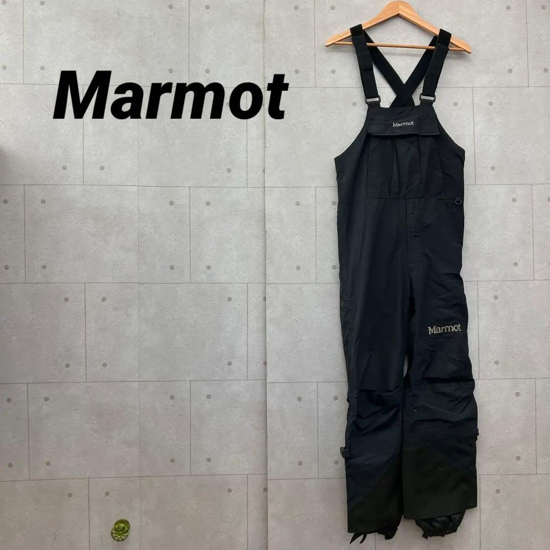 Marmot マーモット ビブパンツ GORE-TEX スキー スノボ S 黒