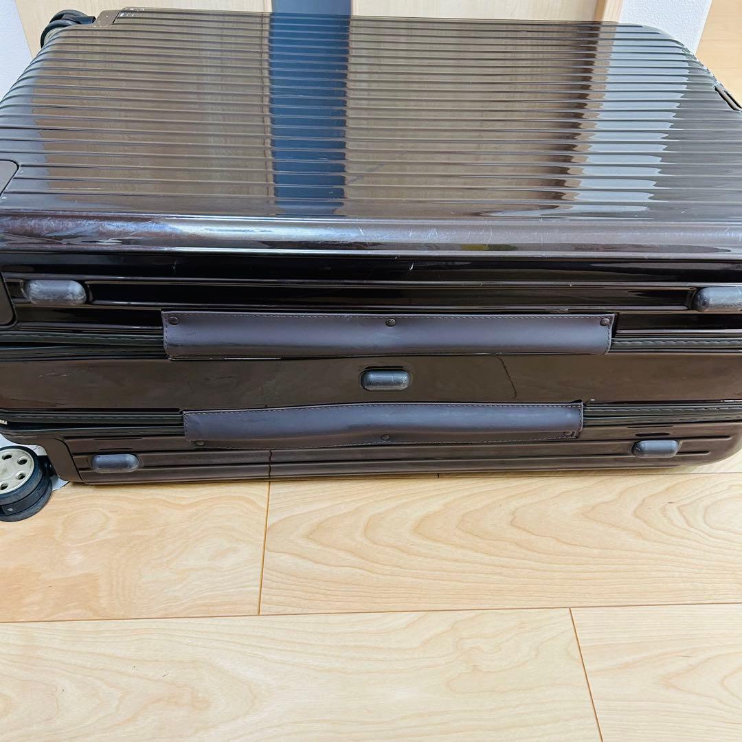 RIMOWA リモワ サルサデラックス ダークブラウン 4輪　2層式　大容量