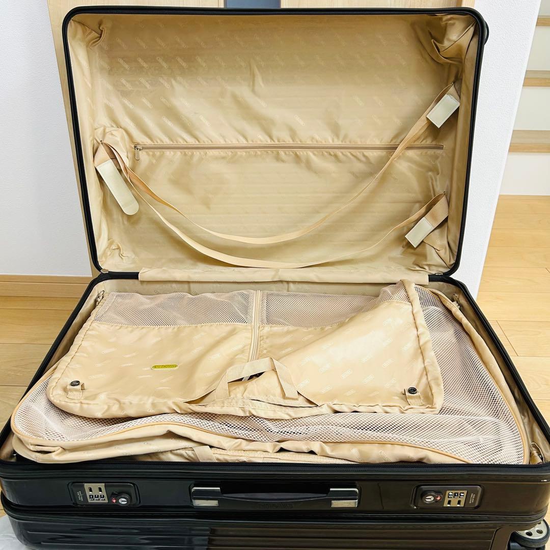 RIMOWA リモワ サルサデラックス ダークブラウン 4輪　2層式　大容量