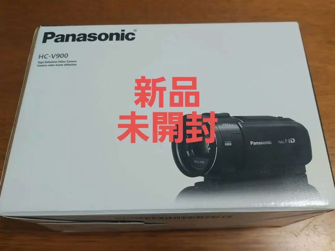 Panasonic　HC-V900-K　フルHDビデオカメラ　黒　新品未開封