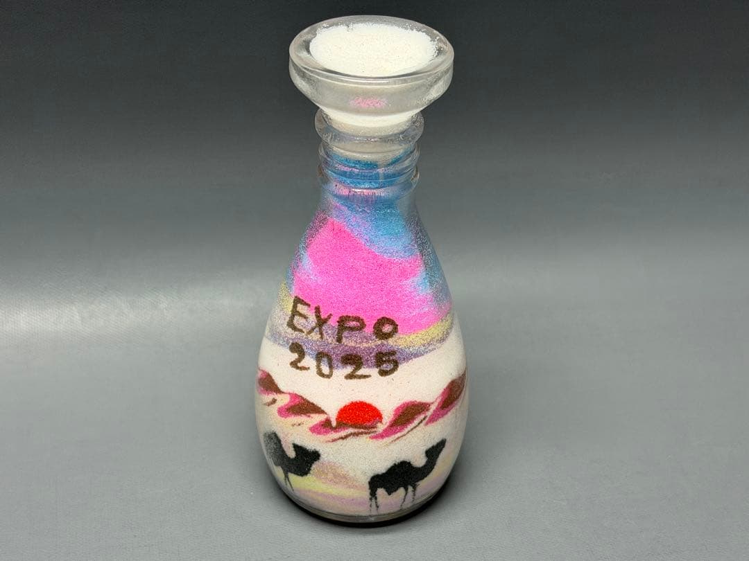 大阪万博 2025 会場限定　ヨルダン　サンドアート　パビリオン　砂漠　砂