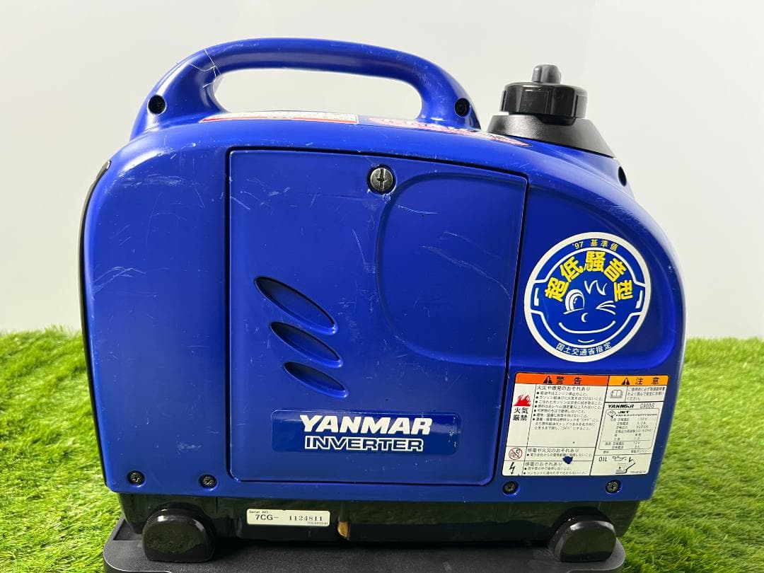 a*p様 1万スタート【動作良好・保証付】ヤンマー インバーター発電機 G900