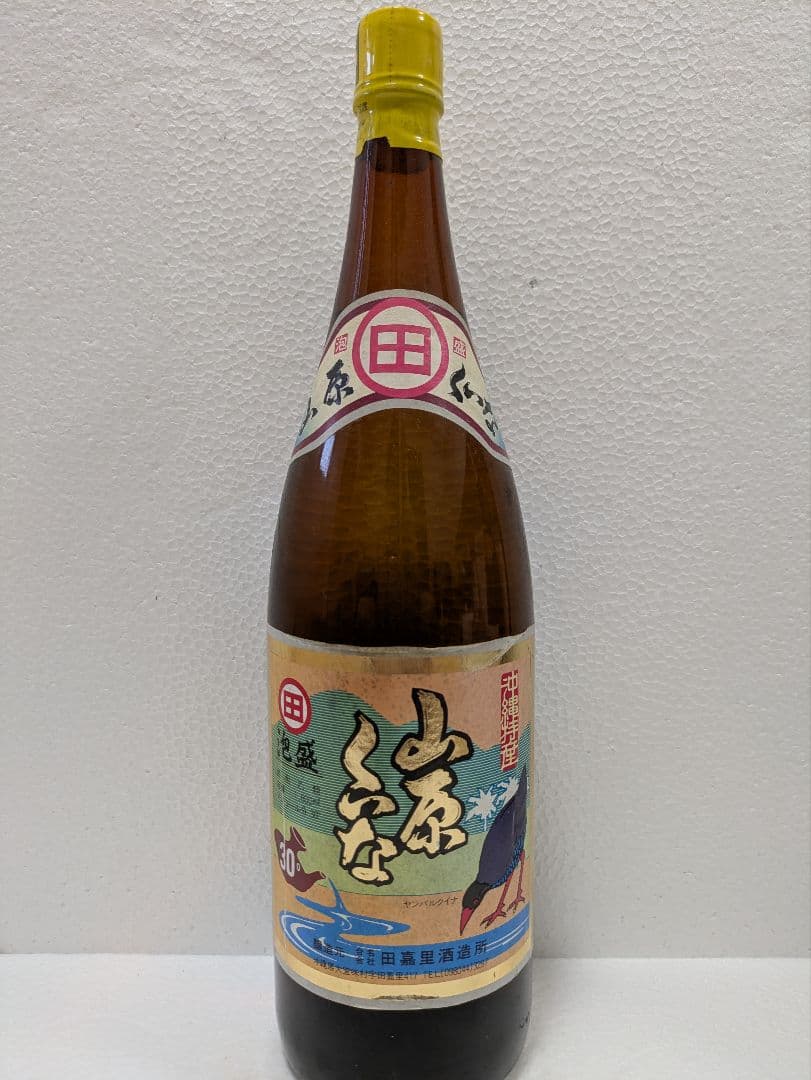【旧ラベル】本場泡盛 田嘉里酒造所 山原くいな 古酒