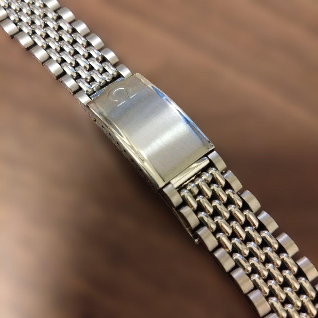 18mm 正規品 純正 OMEGA ジュビリーブレス1502 No.12