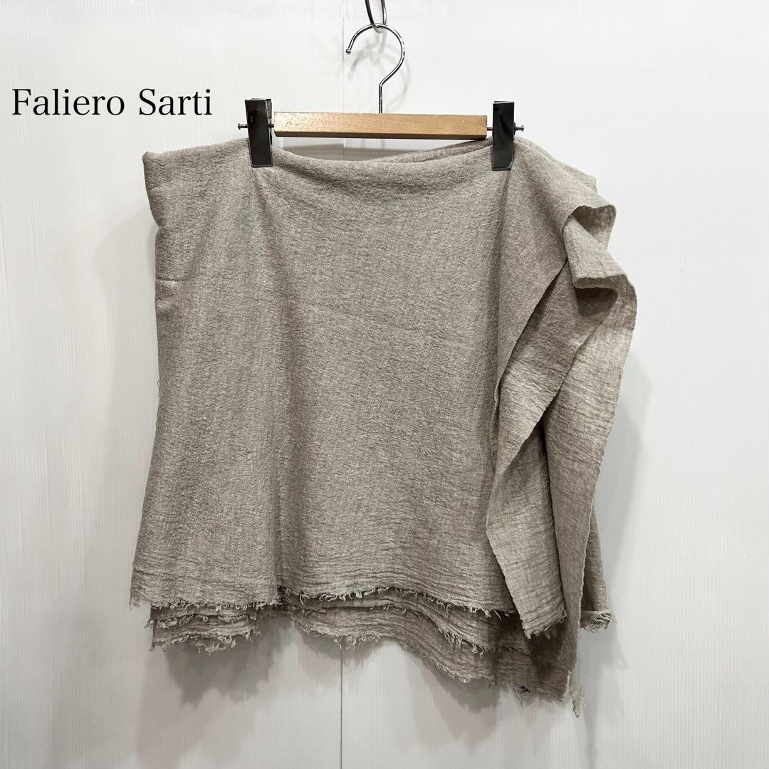 Faliero Sarti ファリエロサルティ ウール×シルク ストール