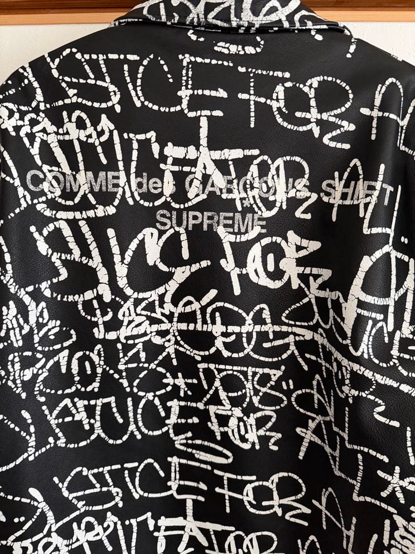 [最終価格]シュプリーム ×コムデギャルソンシャツ ×ショット 18AW XL