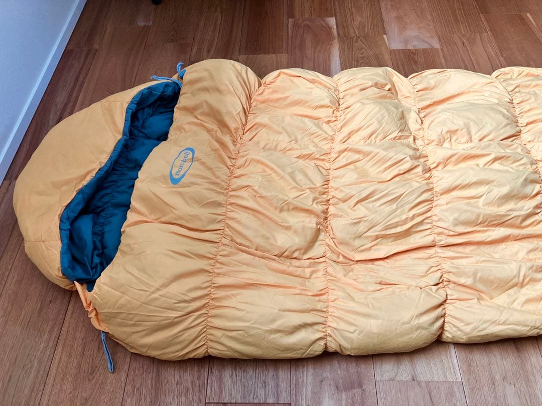 モンベル　シュラフ　スーパーストレッチダウンハガー　♯2