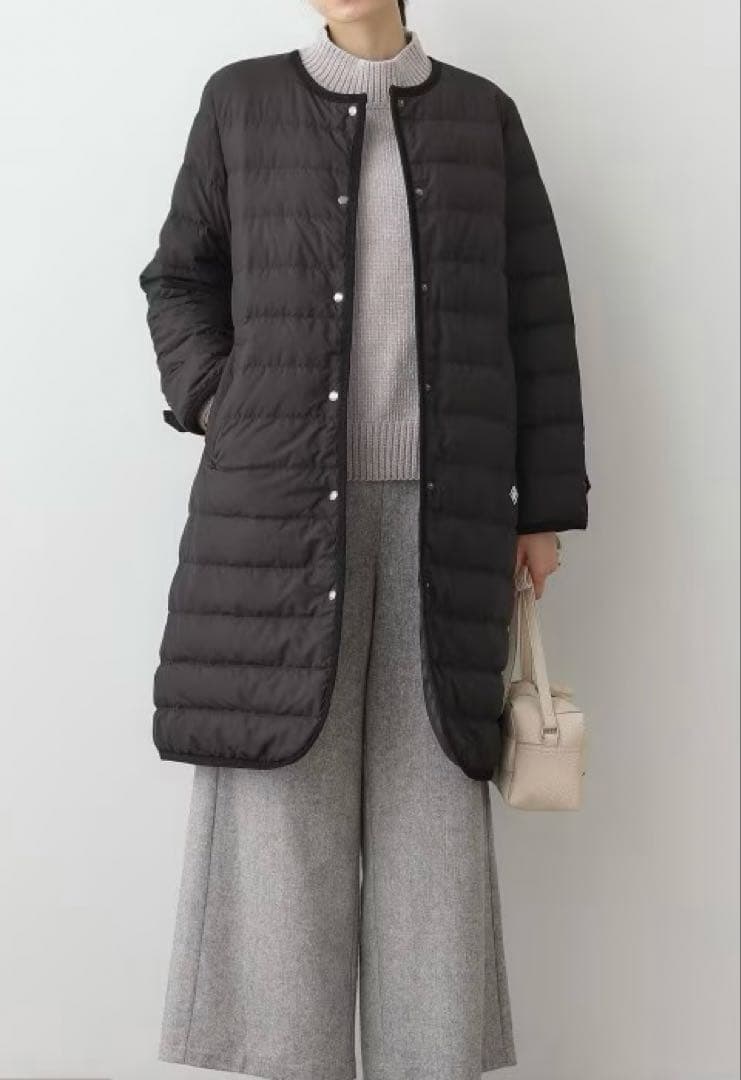 Dessin デッサン　ミュラーダウンロングコートネイビー L　2way