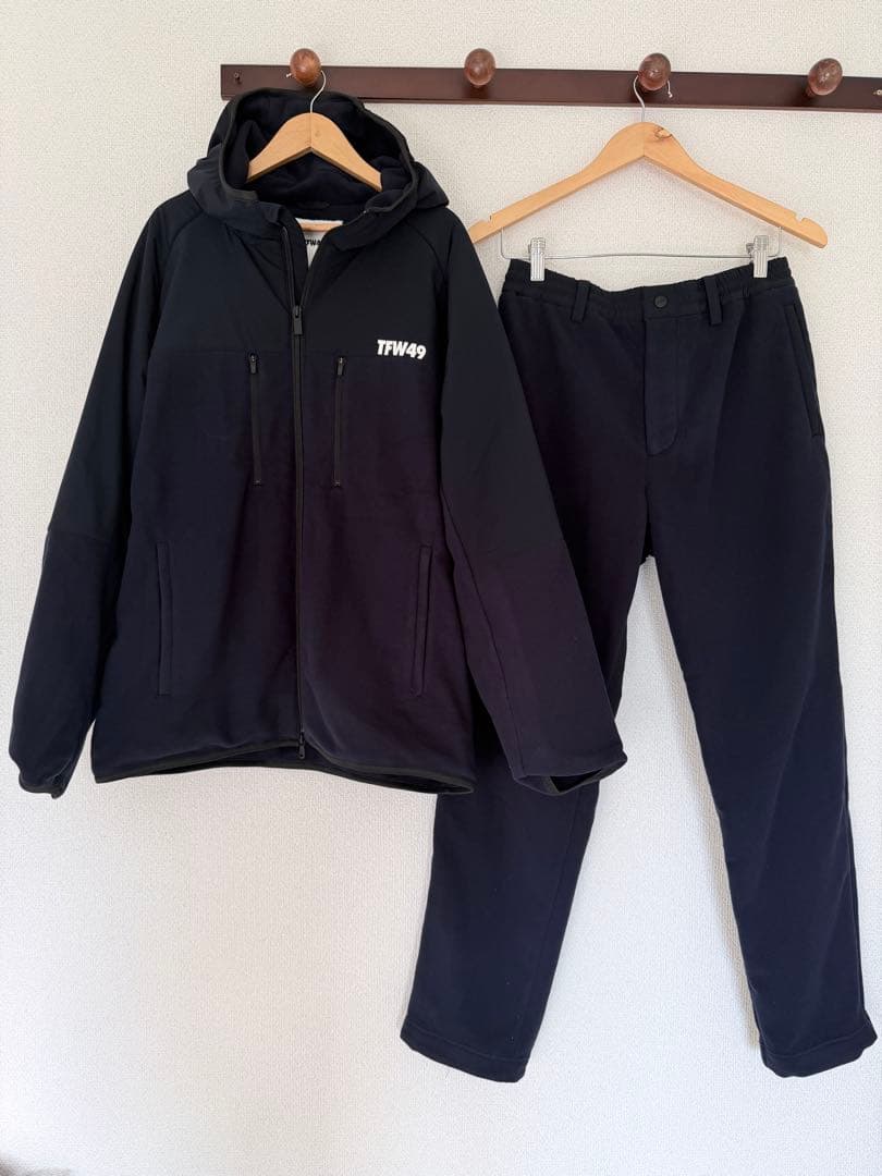 TFW49　FLEECE フーディ　パンツ　　セットアップ 上XL下L