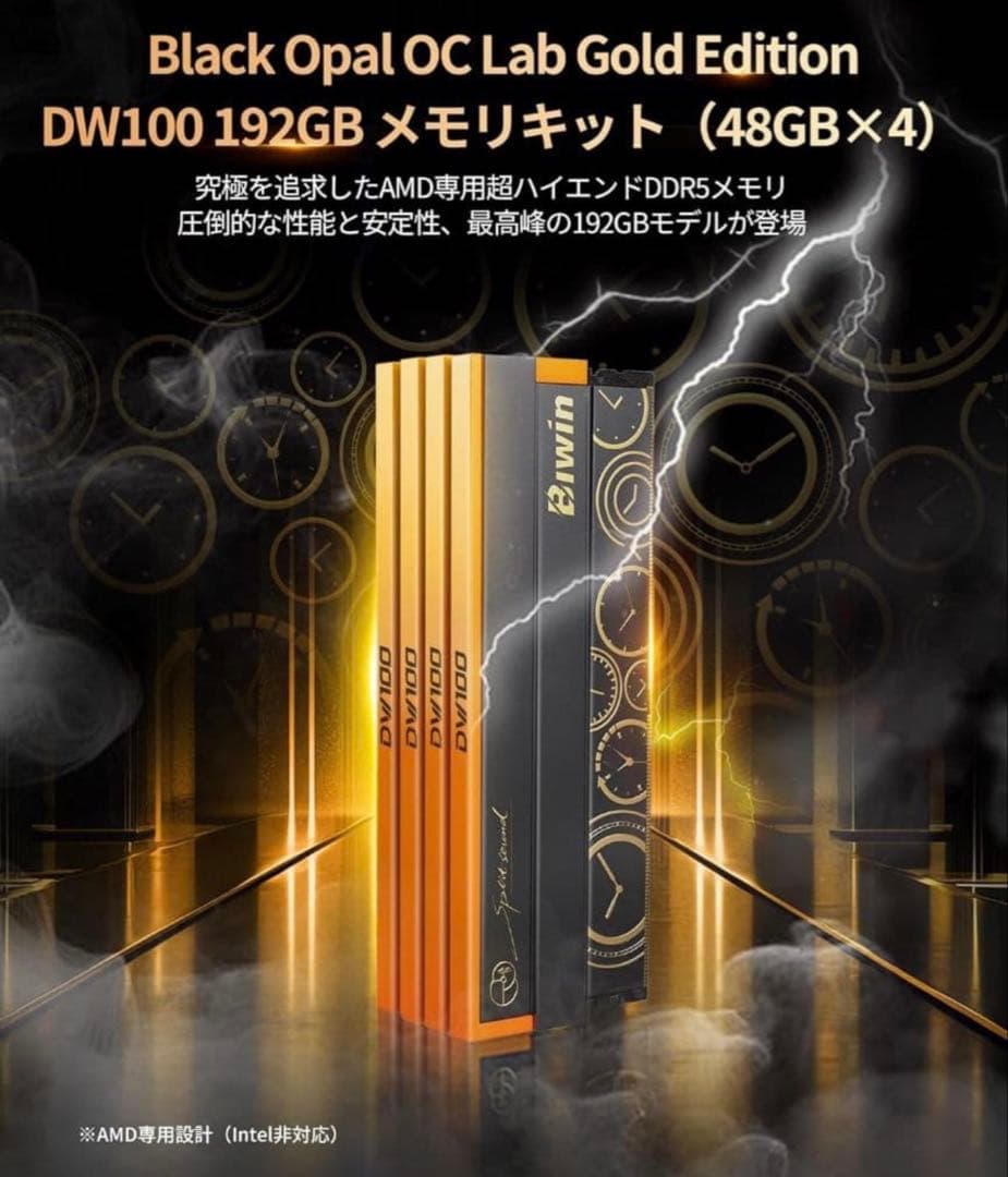 【48GB×4】192GB BiwinDW100 DDR5 管理番号2