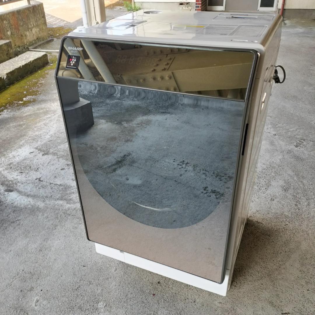 シャープ ドラム式洗濯乾燥機 ES-U111-TL 11kg / 6kg