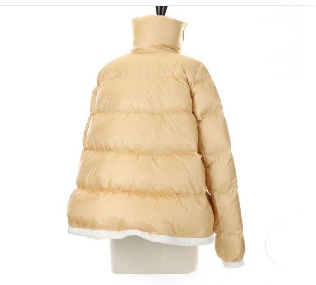 sacai サカイ Puffer アシンメトリー ダウンジャケット