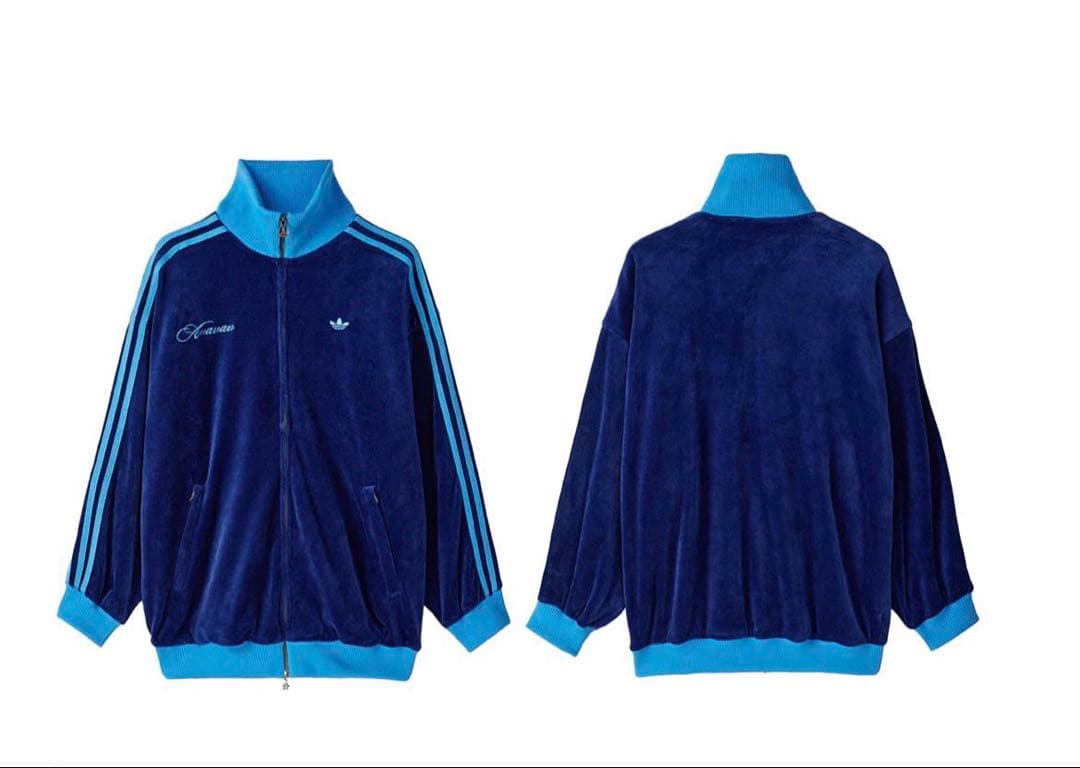 adidas Avavav ベロア　トラックジャケット　ジャージ　あのちゃん