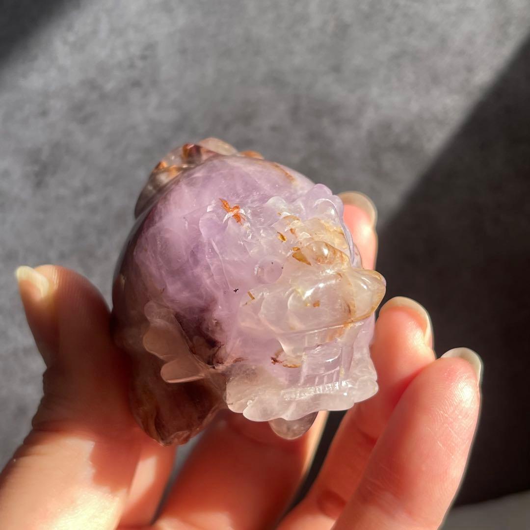 アメジスト 母岩入り 龍亀