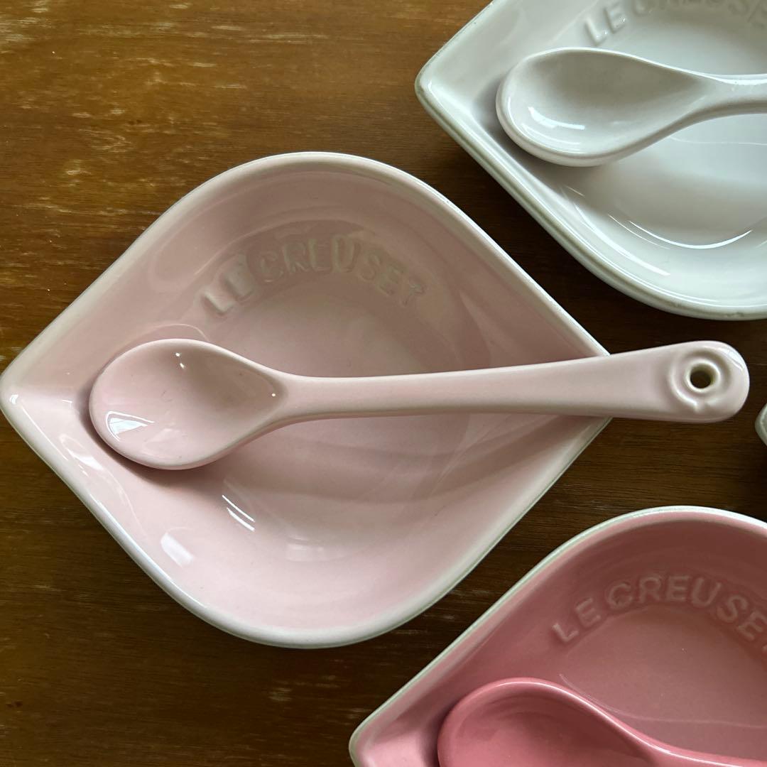 ルクルーゼ ペタルディッシュ　スプーン　セット