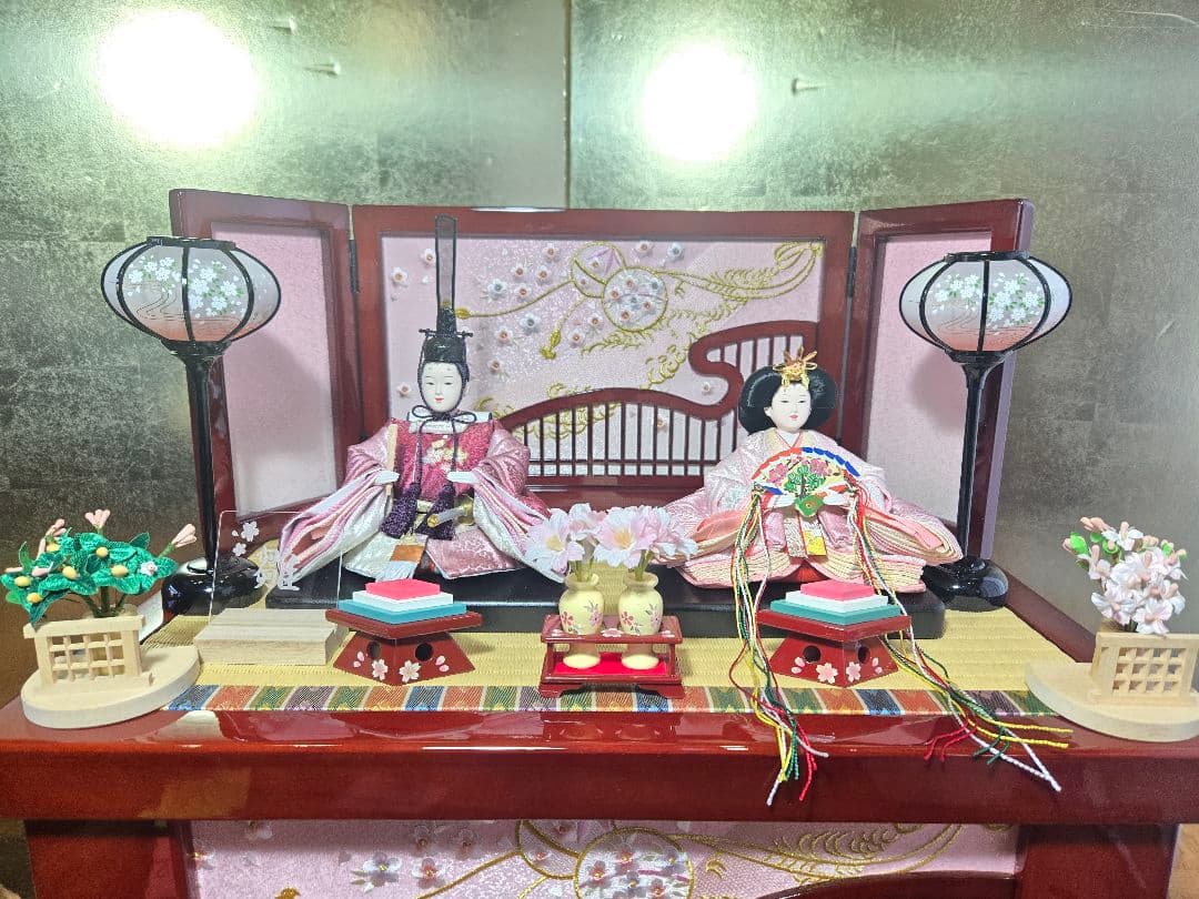 【一点限り】雛人形 収納飾り　SH52