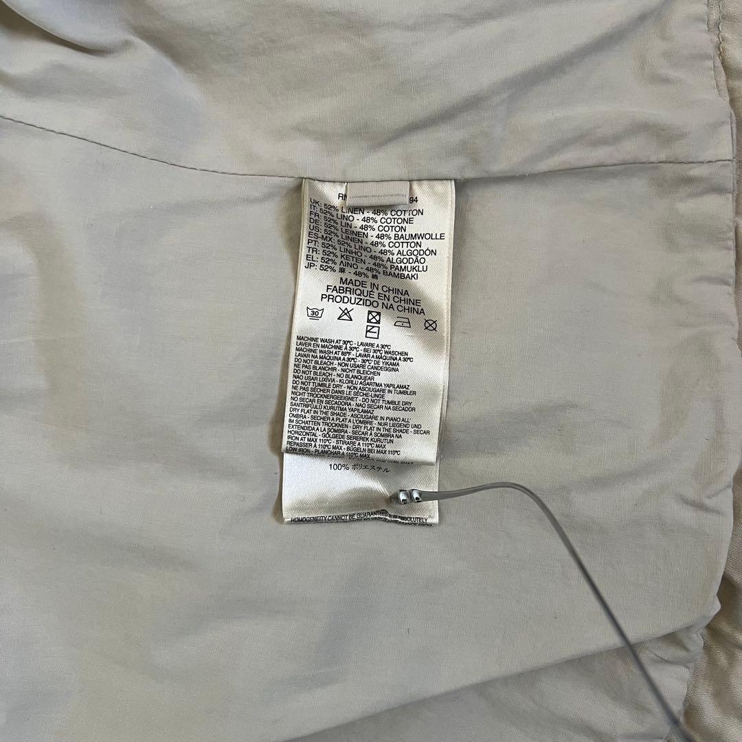 ジャケット・アウター DIESEL 2010s Linen Cotton Rider's Jacket