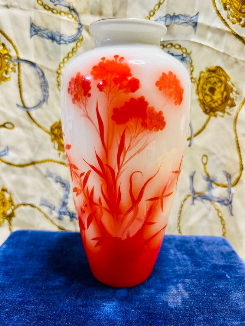 Noritake オールドノリタケ 21cm 花瓶 花器 ボーンチャイナ