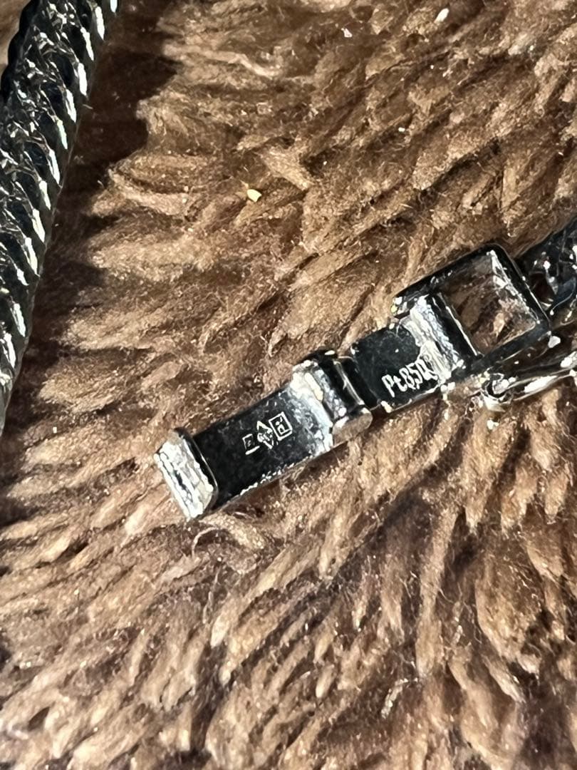 PT喜平ネックレス12面 33ｇ トリプルカット プラチナ