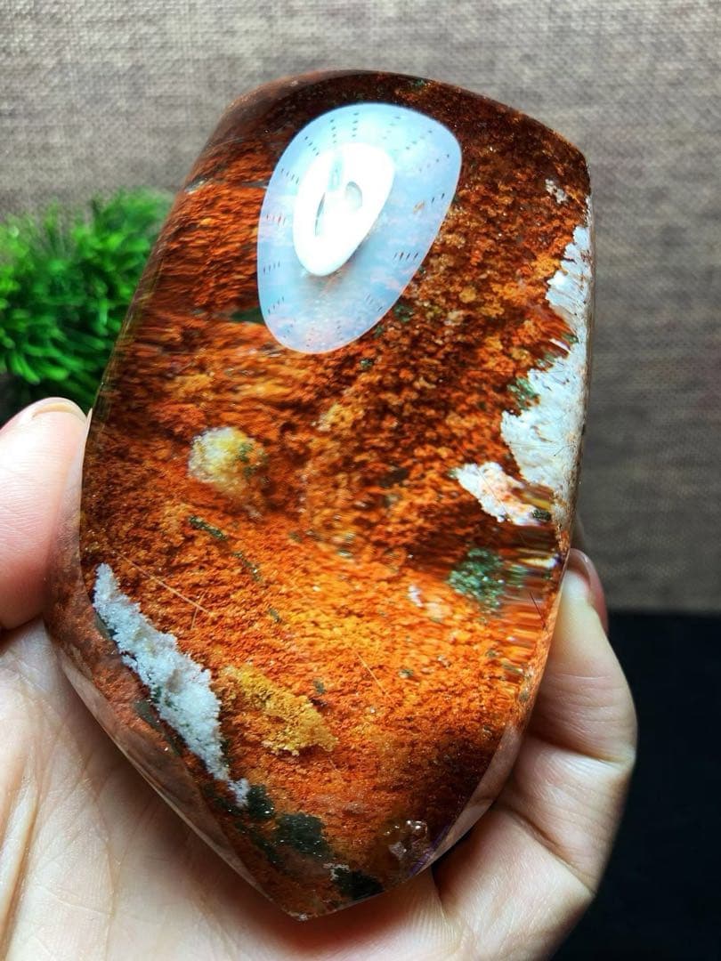 ⭐︎【極上品】天然 ガーデン クォーツ 置物 303g